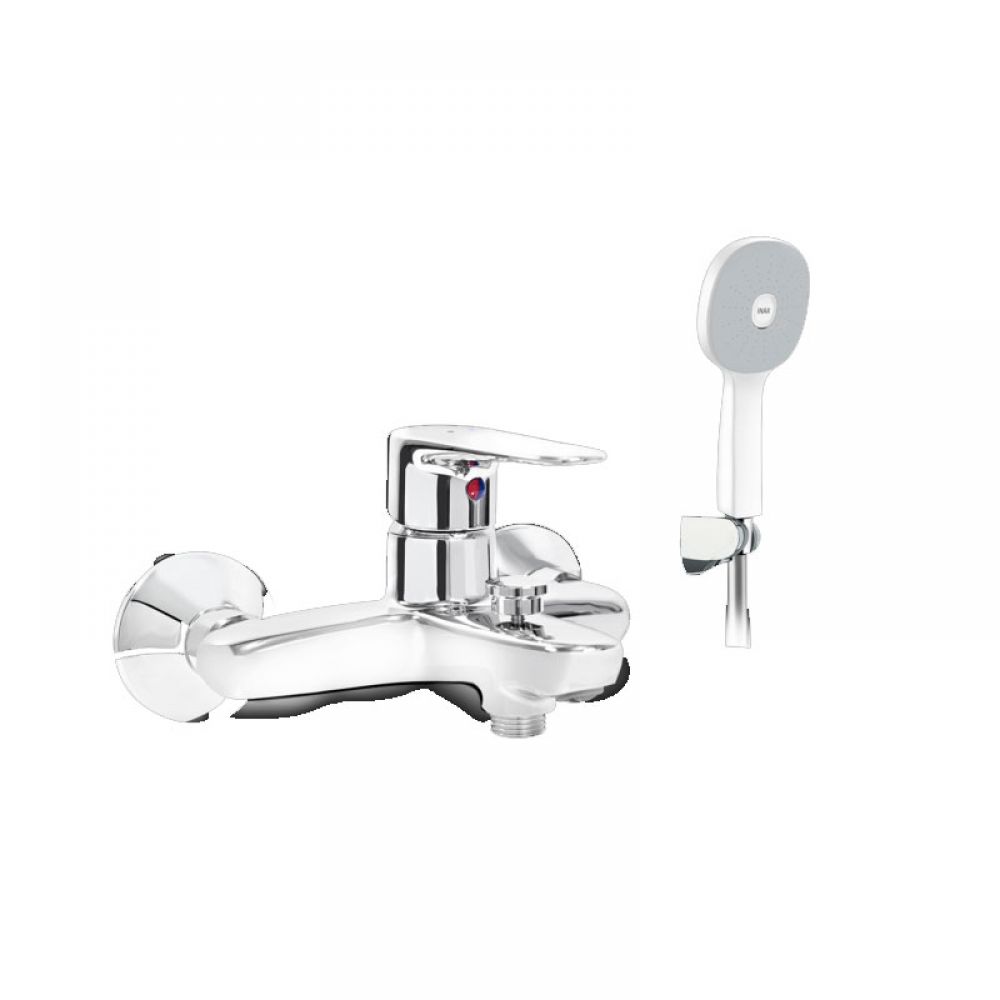 Vòi Sen Tắm Nóng Lạnh Inax BFV-1113S-7C Tay Sen Tăng Áp Vòi Sen Tắm Nóng Lạnh Inax BFV-1113S-7C Tay Sen Tăng Áp
