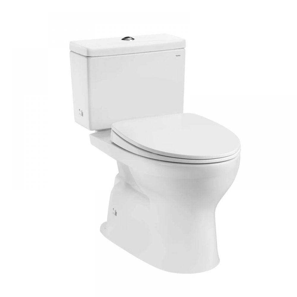 Bàn Cầu Hai Khối Kèm Nắp Đóng Êm TC395VS Bàn Cầu Hai Khối Kèm Nắp Đóng Êm TC395VS