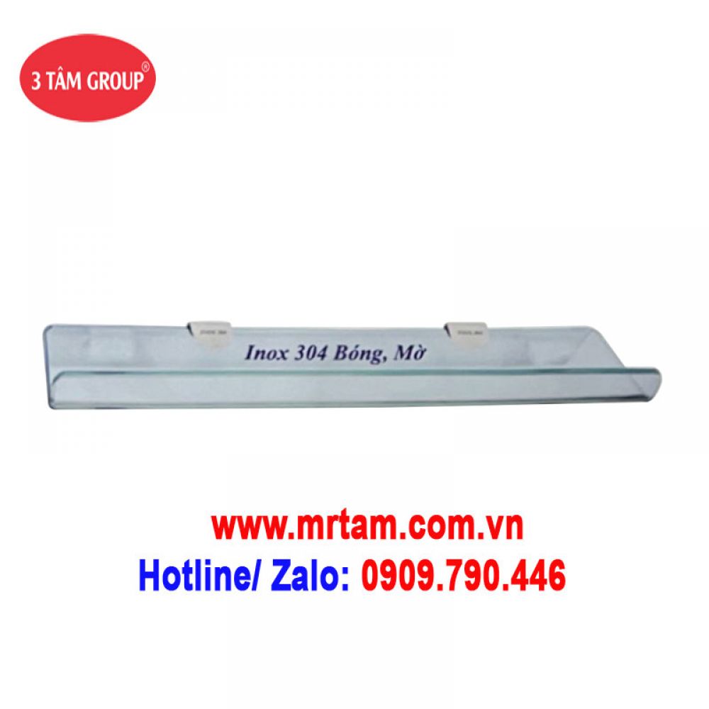 Kệ Kiếng Cường Lực Inox 304 - KK 08