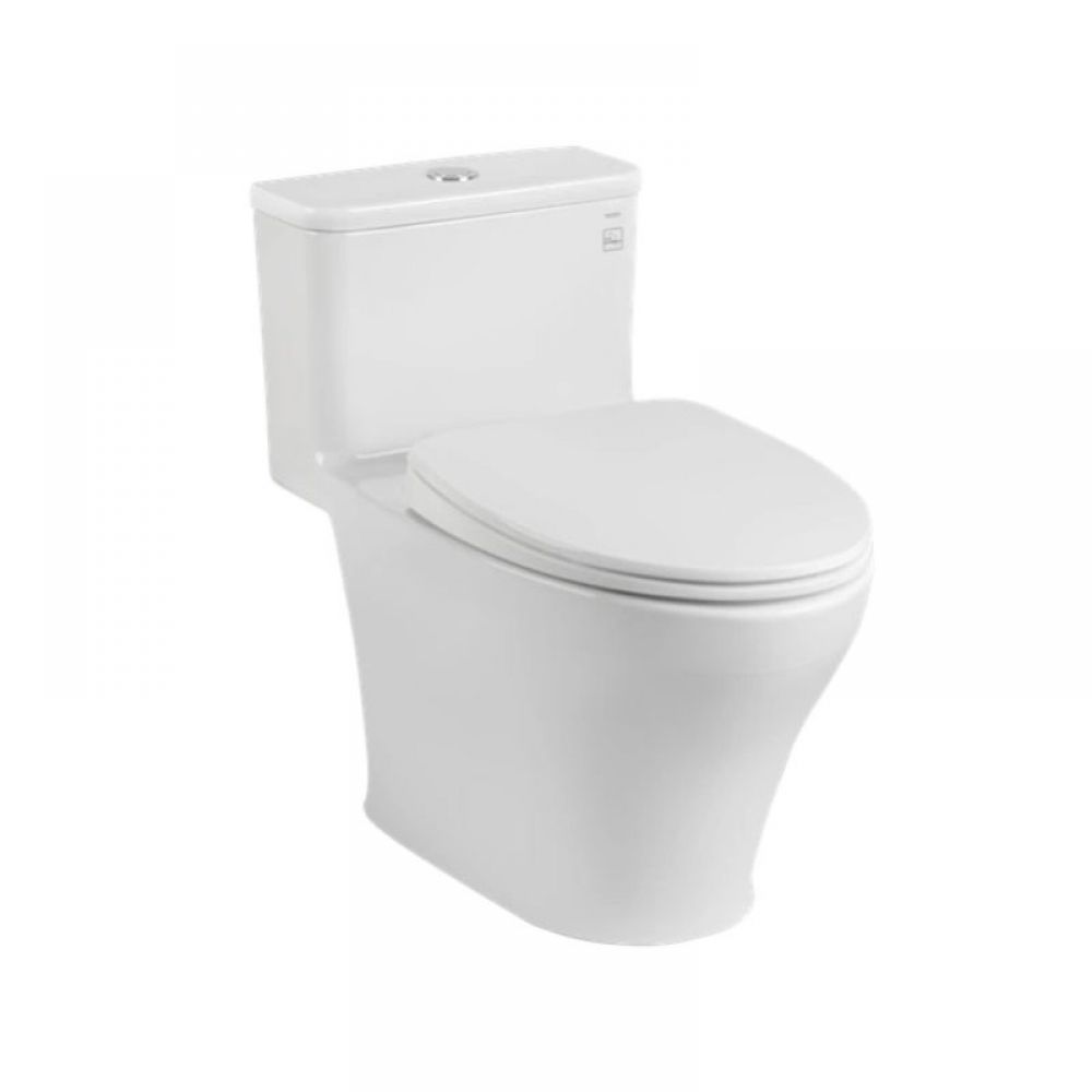 Bàn Cầu Một Khối Kèm Nắp Đóng Êm TC395VS Bàn Cầu Một Khối Kèm Nắp Đóng Êm TC395VS