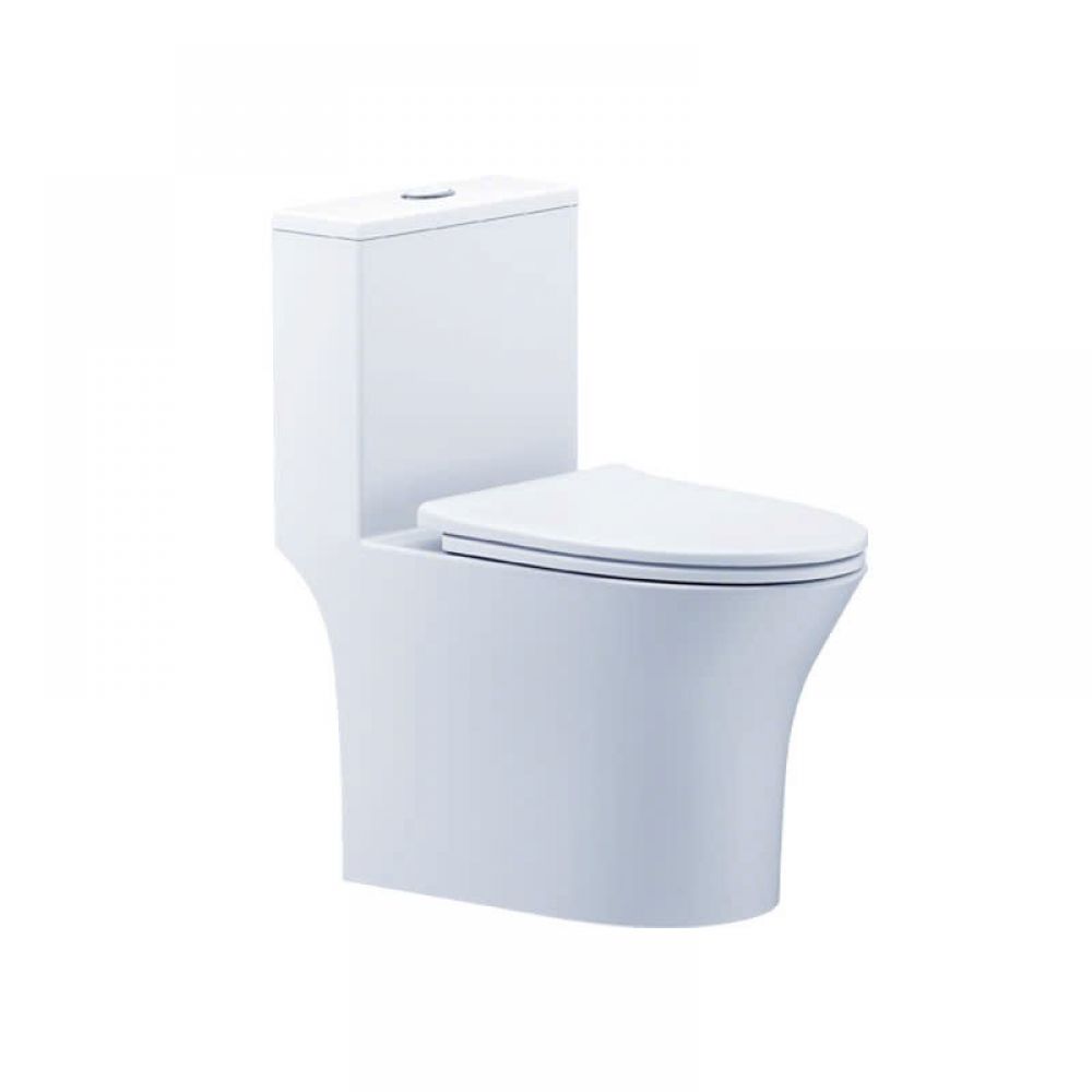 Bàn Cầu Một Khối Nắp Êm - C1391 Bàn Cầu Một Khối Nắp Êm - C1391