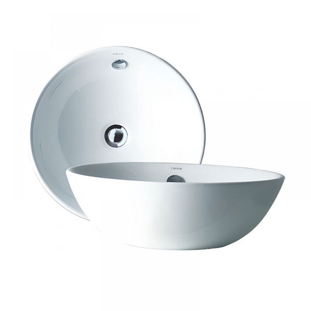Chậu Rửa Mặt Lavabo CAESAR L5215 Đặt Bàn Tròn Chậu Rửa Mặt Lavabo CAESAR L5215 Đặt Bàn Tròn